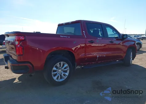 2022 Chevrolet Silverado 1500 Ltd 2Wd Short Bed Custom из США, поврежденный, VIN 3GCPWBEK2NG163979